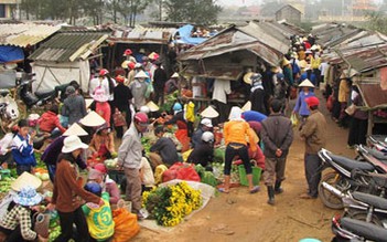 “Cháy hàng” phiên chợ quê 29 tết